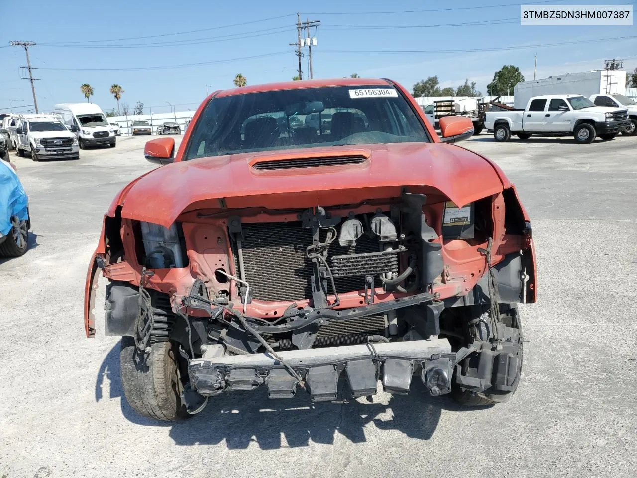 3TMBZ5DN3HM007387 2017 Toyota Tacoma Trd Sport