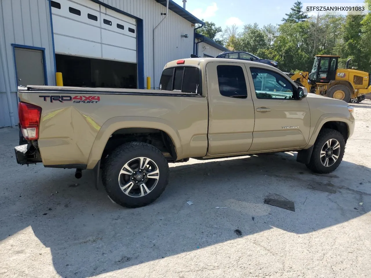 5TFSZ5AN9HX091083 2017 Toyota Tacoma Access Cab