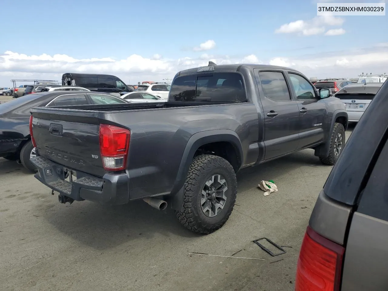 3TMDZ5BNXHM030239 2017 Toyota Tacoma Double Cab