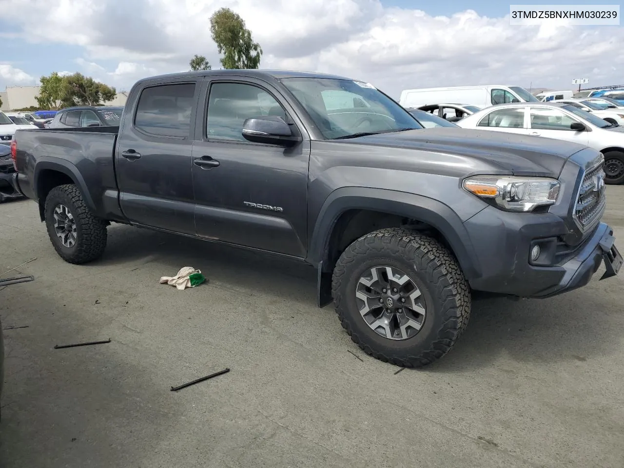 3TMDZ5BNXHM030239 2017 Toyota Tacoma Double Cab