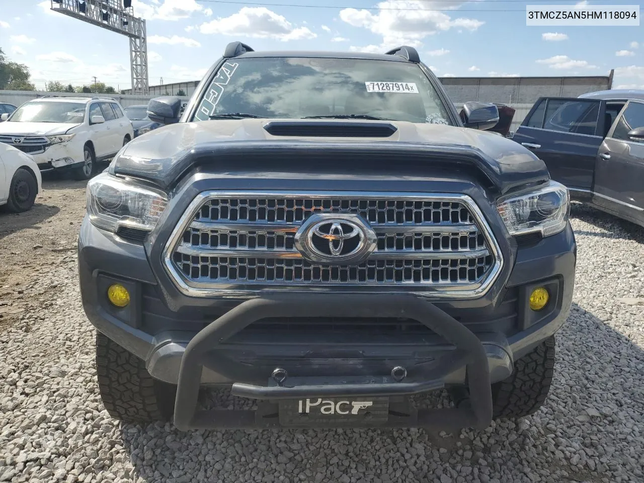 3TMCZ5AN5HM118094 2017 Toyota Tacoma Double Cab