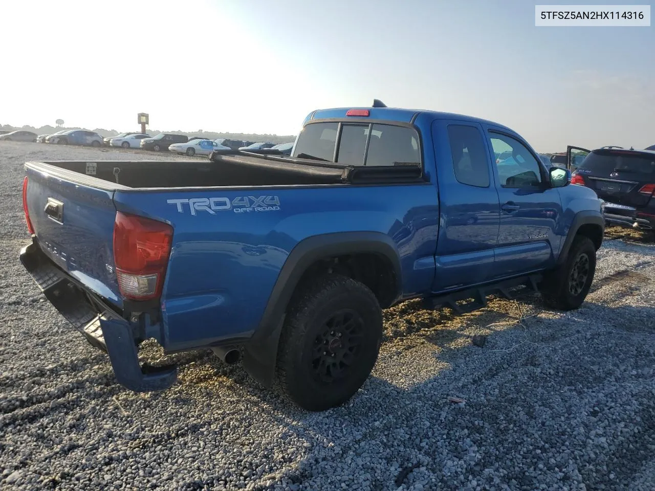 5TFSZ5AN2HX114316 2017 Toyota Tacoma Access Cab