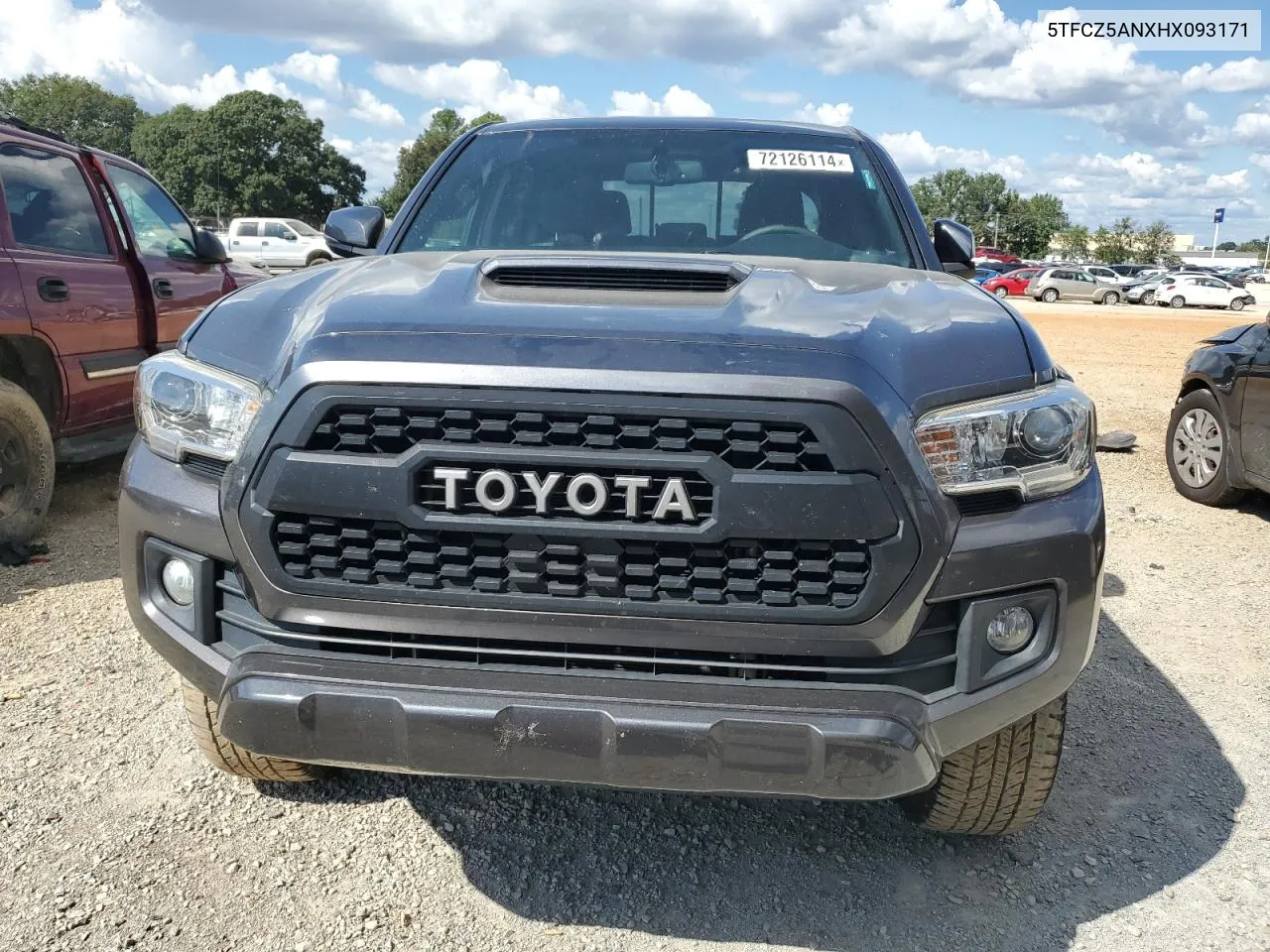 5TFCZ5ANXHX093171 2017 Toyota Tacoma Double Cab