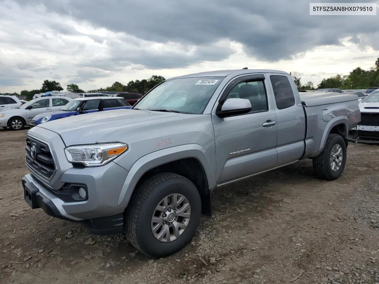 5TFSZ5AN8HX079510 2017 Toyota Tacoma Access Cab