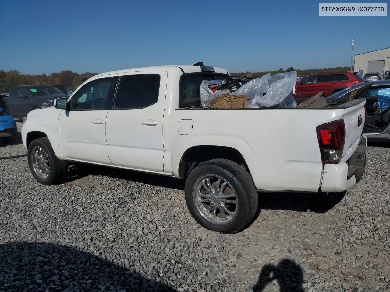 5TFAX5GN9HX077788 2017 Toyota Tacoma Double Cab