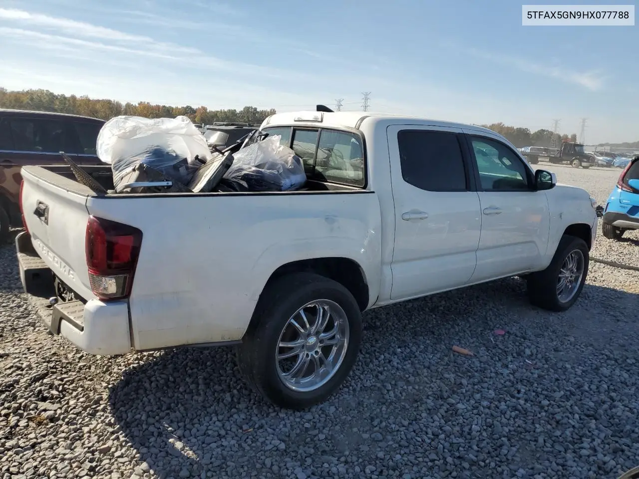 5TFAX5GN9HX077788 2017 Toyota Tacoma Double Cab
