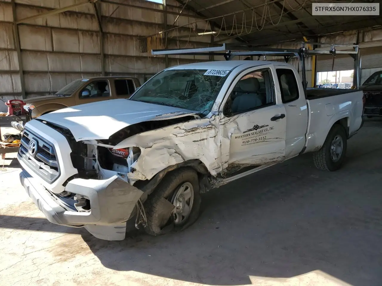 5TFRX5GN7HX076335 2017 Toyota Tacoma Access Cab