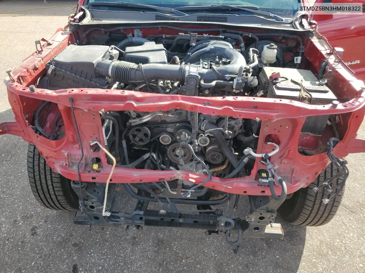 3TMDZ5BN3HM018322 2017 Toyota Tacoma Double Cab