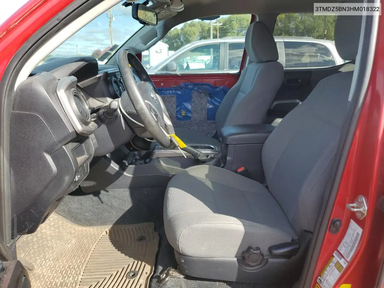 3TMDZ5BN3HM018322 2017 Toyota Tacoma Double Cab