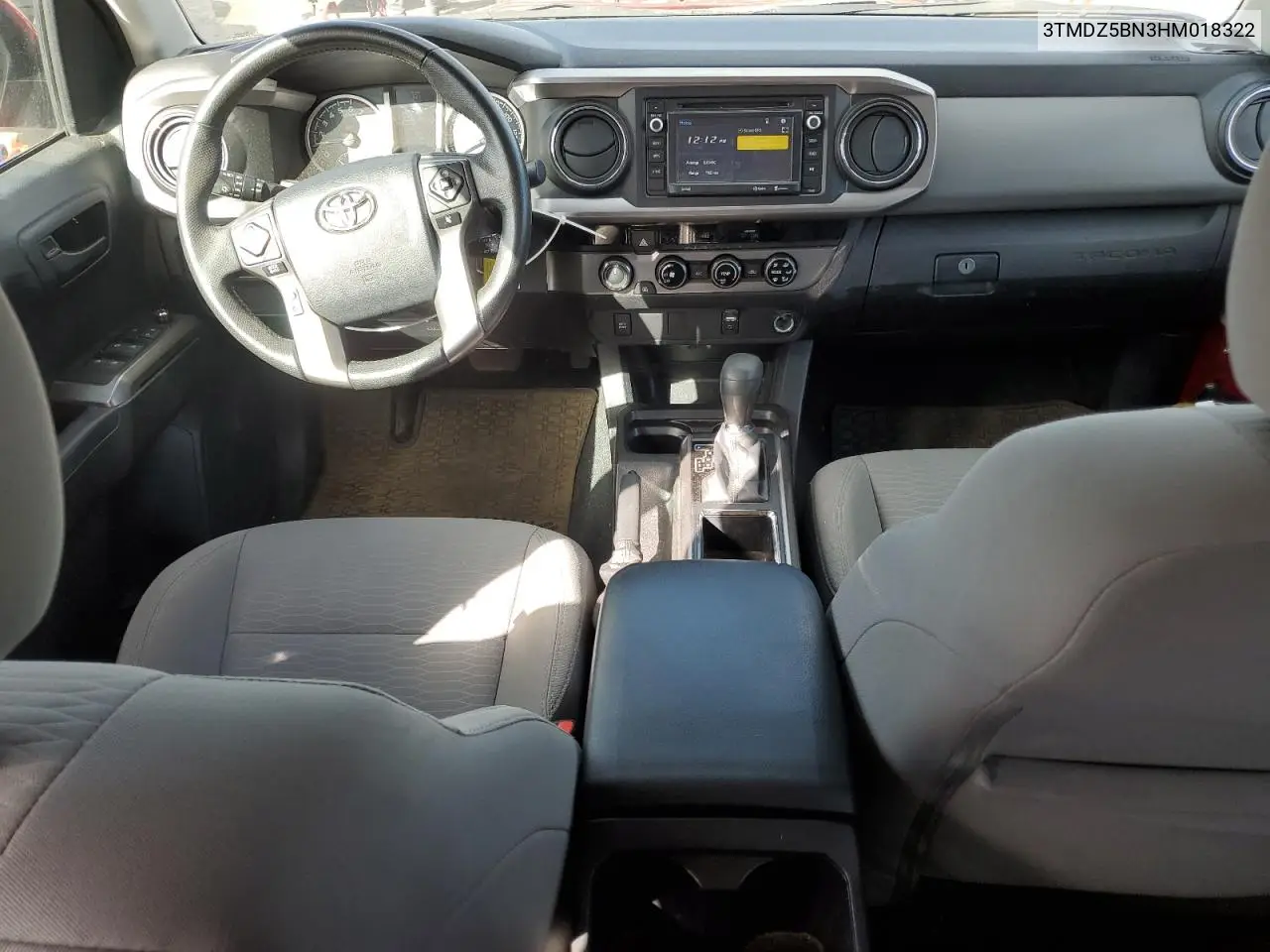 3TMDZ5BN3HM018322 2017 Toyota Tacoma Double Cab
