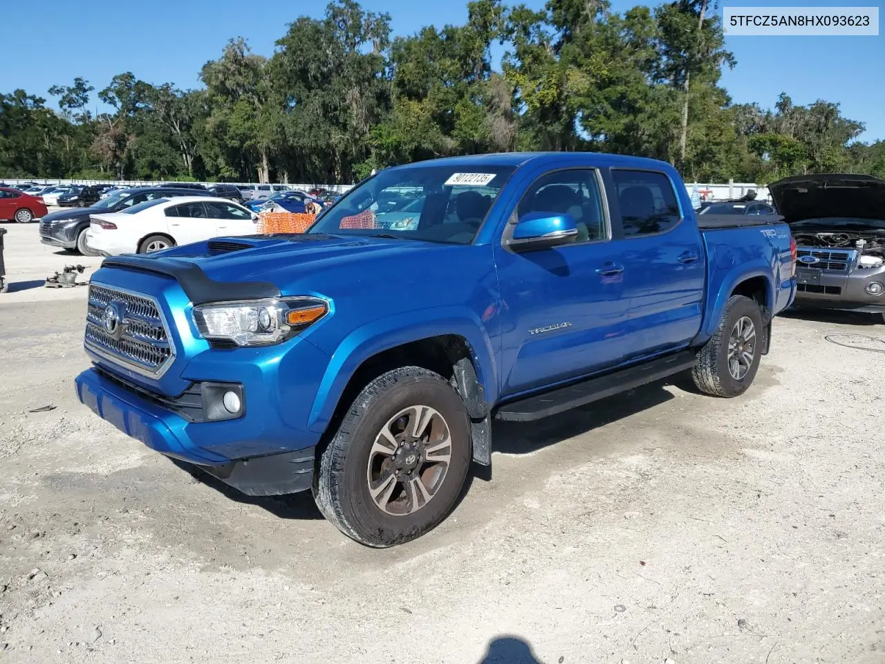 5TFCZ5AN8HX093623 2017 Toyota Tacoma Double Cab