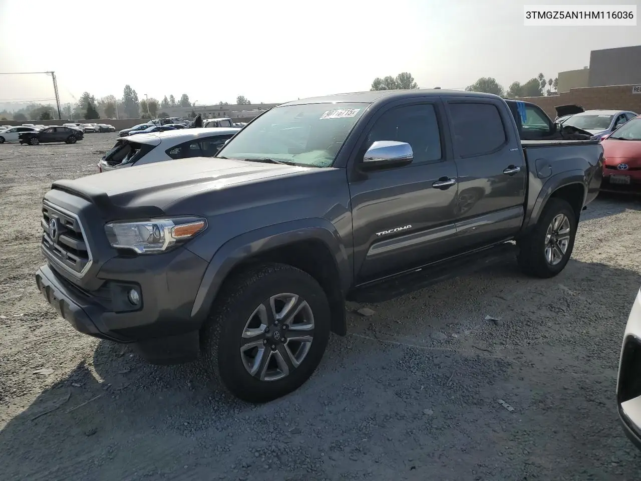 3TMGZ5AN1HM116036 2017 Toyota Tacoma Double Cab