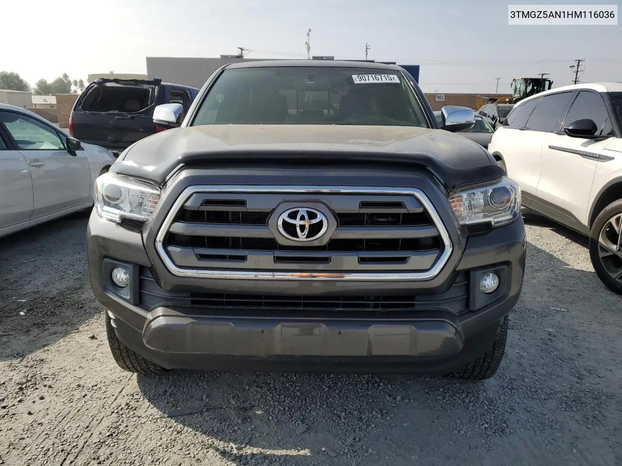 3TMGZ5AN1HM116036 2017 Toyota Tacoma Double Cab