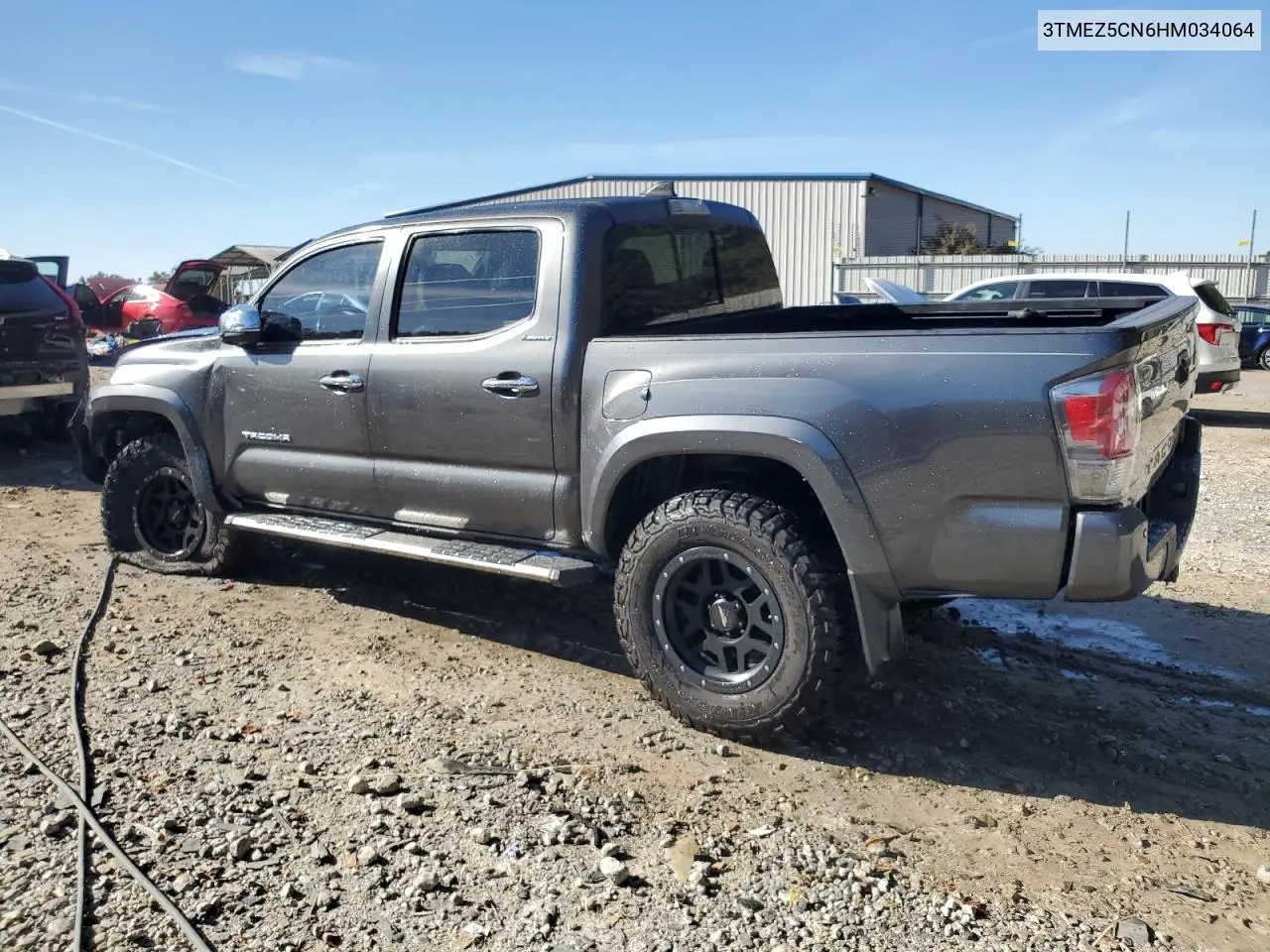 3TMEZ5CN6HM034064 2017 Toyota Tacoma Double Cab