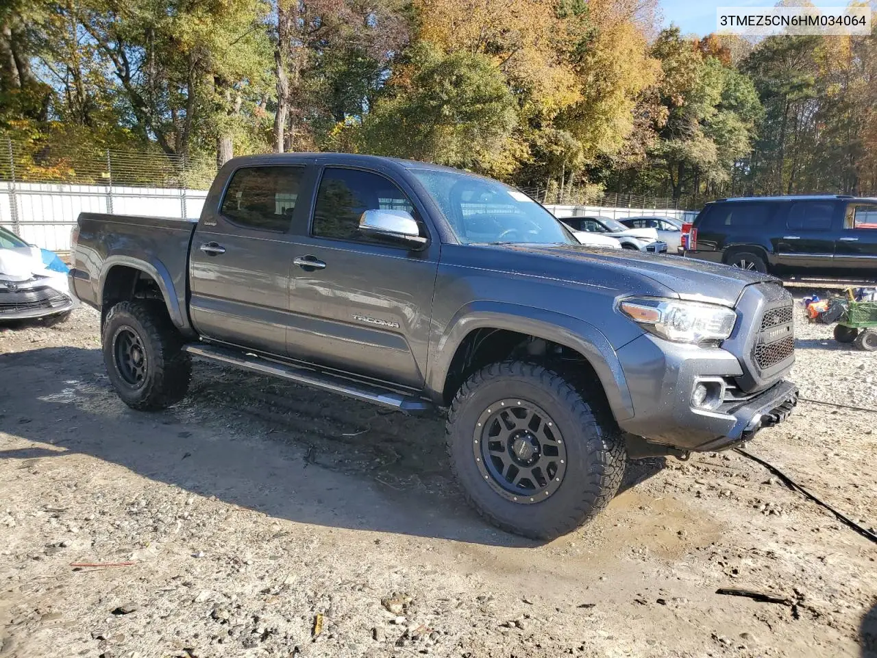 3TMEZ5CN6HM034064 2017 Toyota Tacoma Double Cab