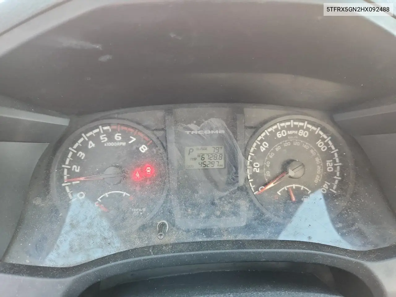 5TFRX5GN2HX092488 2017 Toyota Tacoma Access Cab