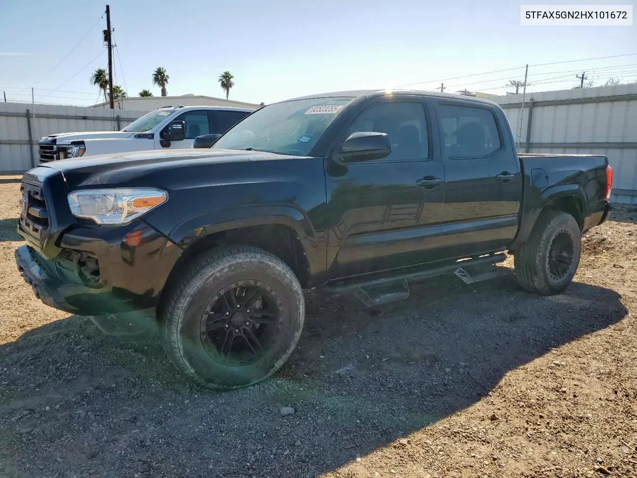 5TFAX5GN2HX101672 2017 Toyota Tacoma Double Cab