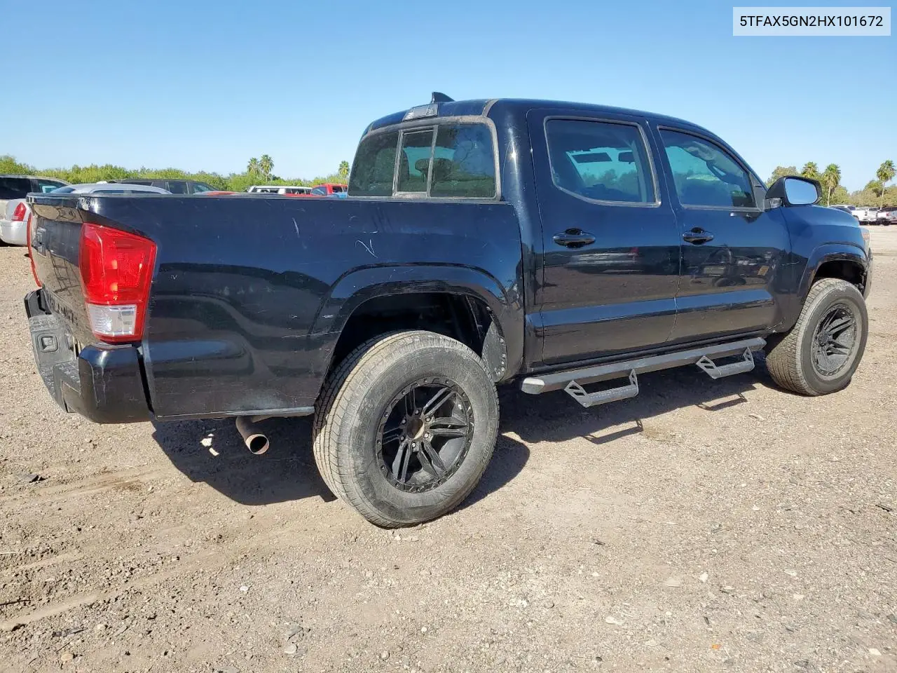 5TFAX5GN2HX101672 2017 Toyota Tacoma Double Cab