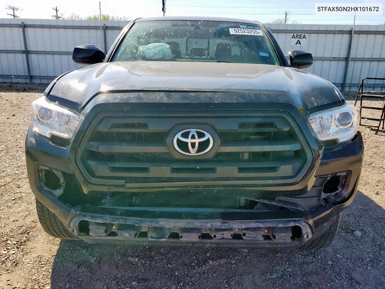 5TFAX5GN2HX101672 2017 Toyota Tacoma Double Cab