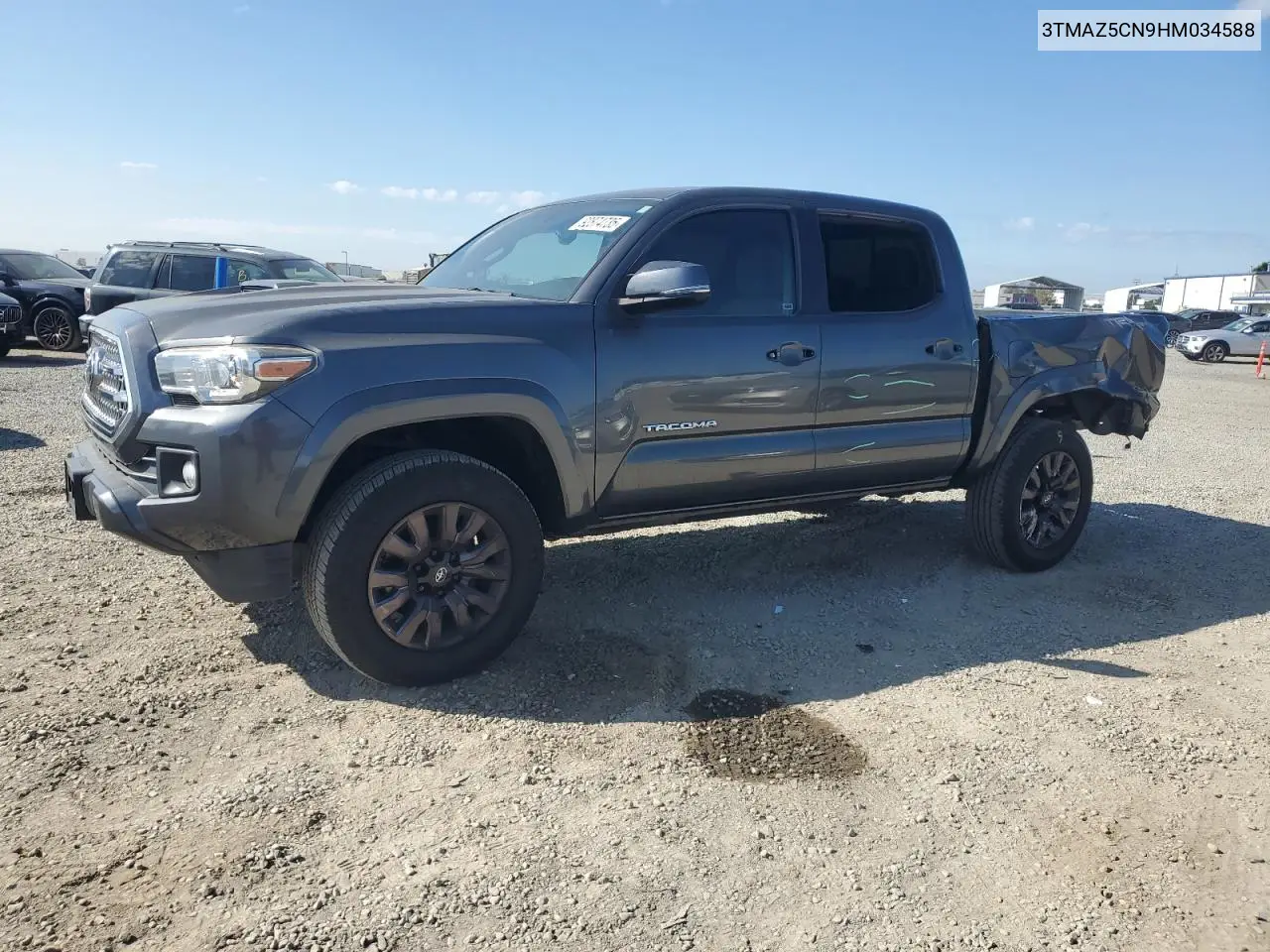 3TMAZ5CN9HM034588 2017 Toyota Tacoma Double Cab