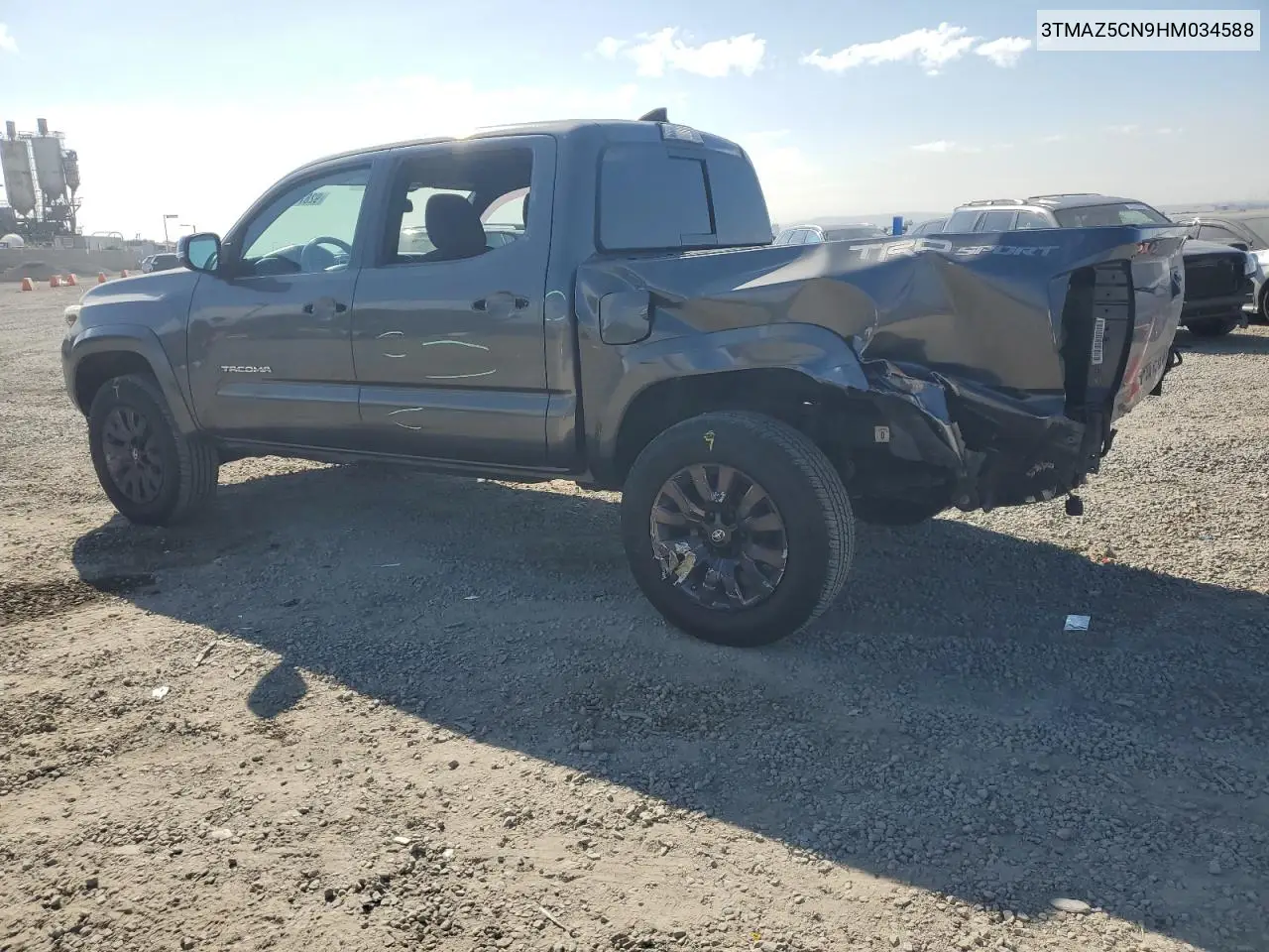 3TMAZ5CN9HM034588 2017 Toyota Tacoma Double Cab