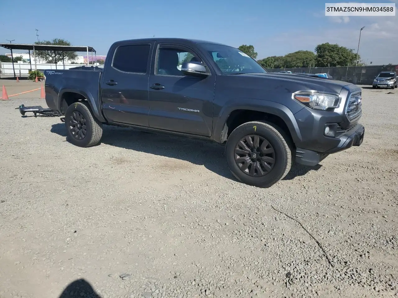 3TMAZ5CN9HM034588 2017 Toyota Tacoma Double Cab