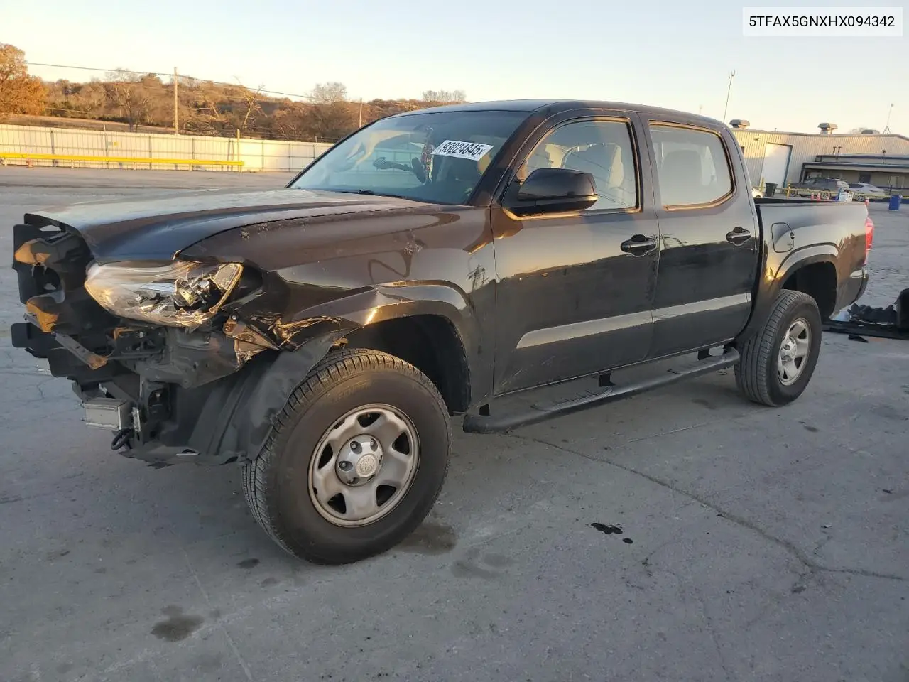 5TFAX5GNXHX094342 2017 Toyota Tacoma Double Cab