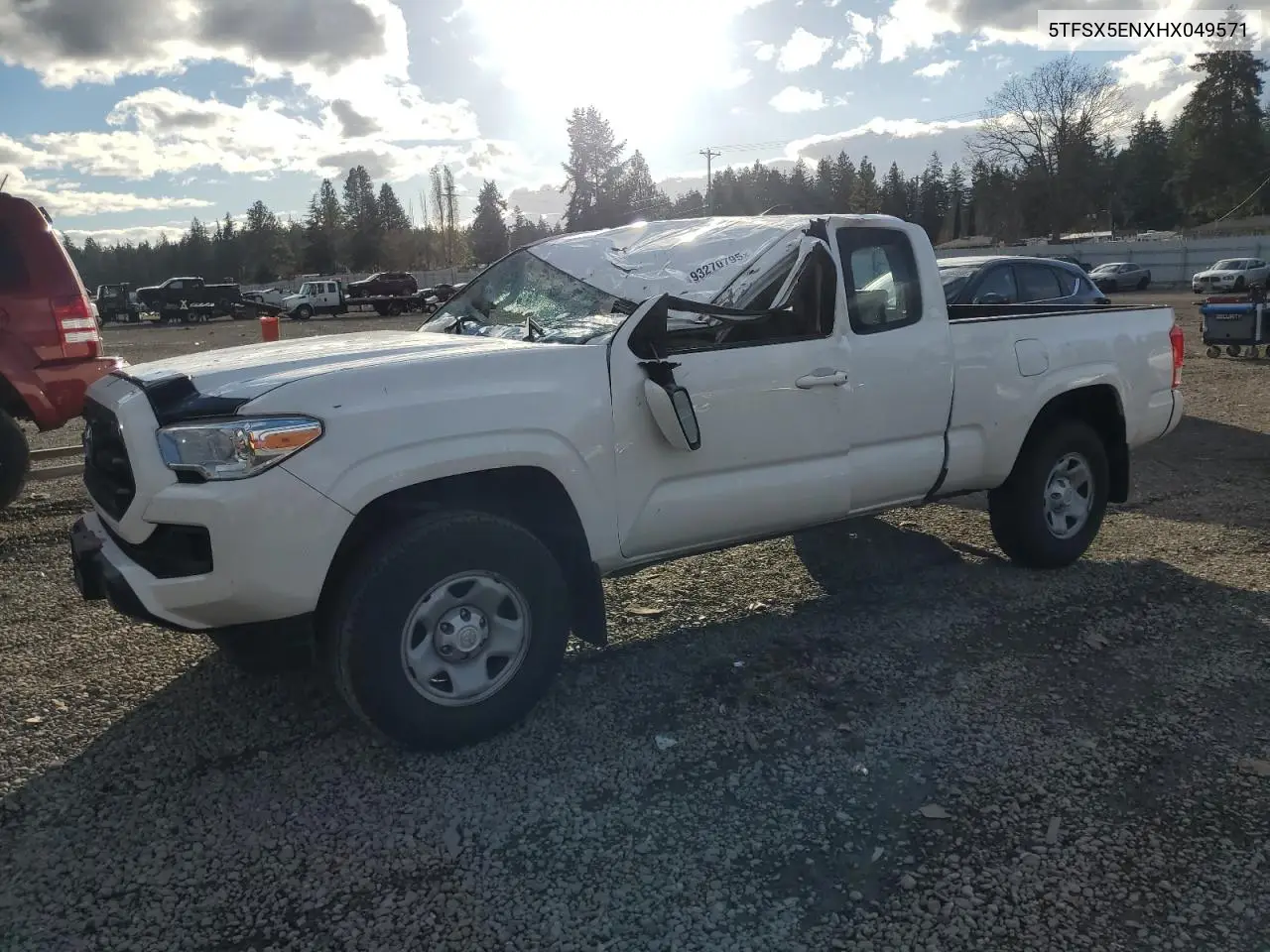 5TFSX5ENXHX049571 2017 Toyota Tacoma Access Cab