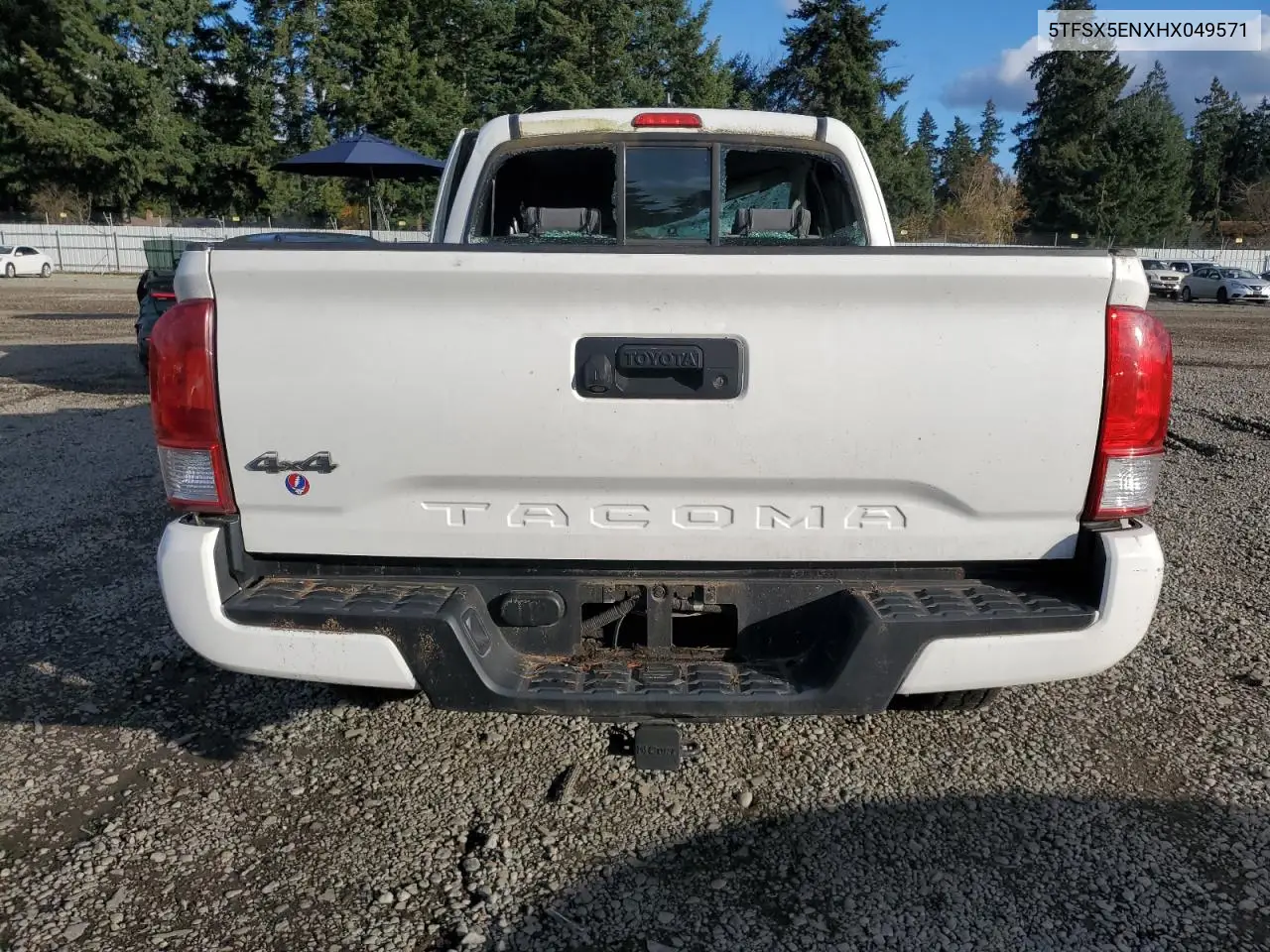 5TFSX5ENXHX049571 2017 Toyota Tacoma Access Cab