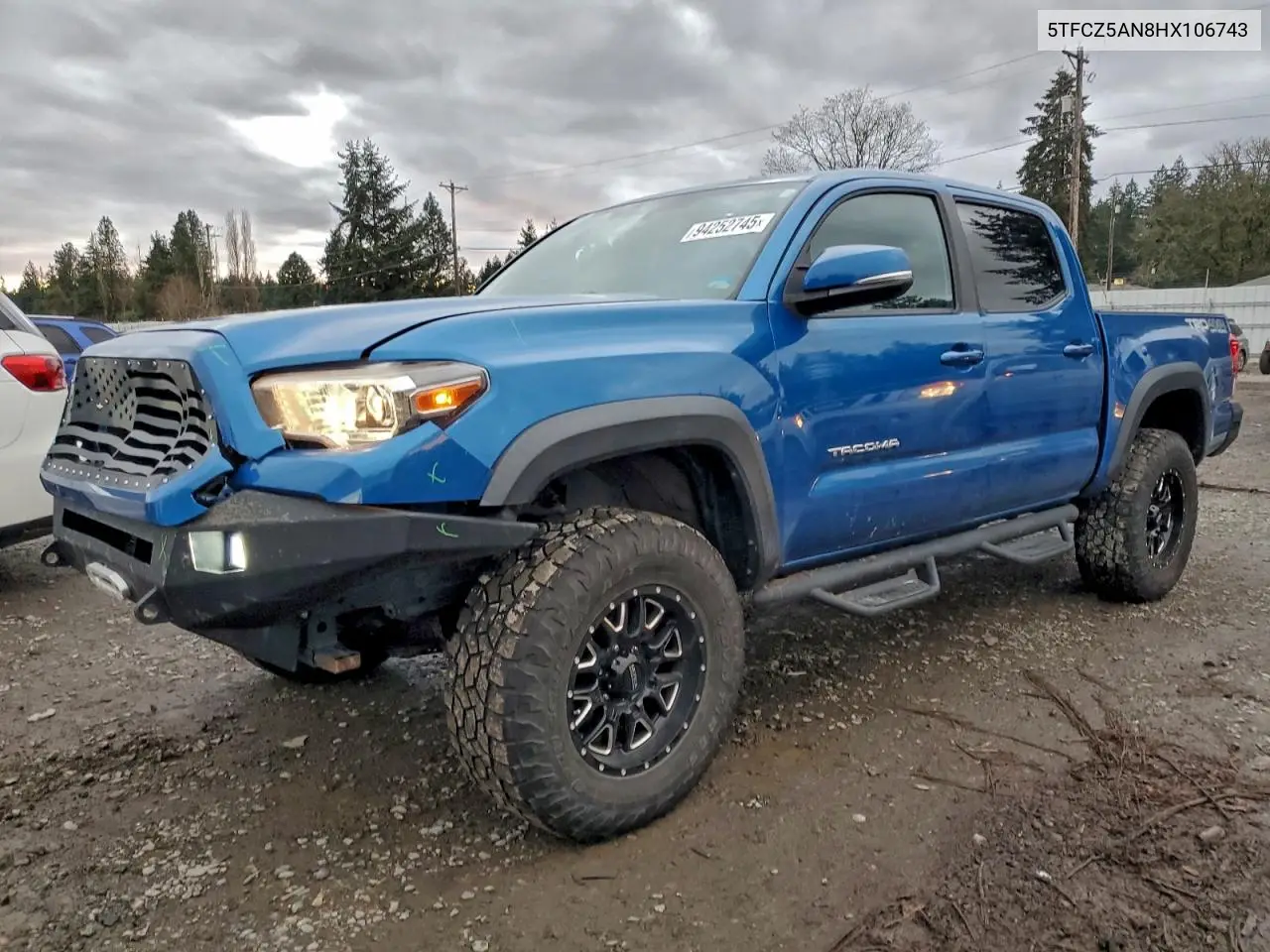 5TFCZ5AN8HX106743 2017 Toyota Tacoma Double Cab