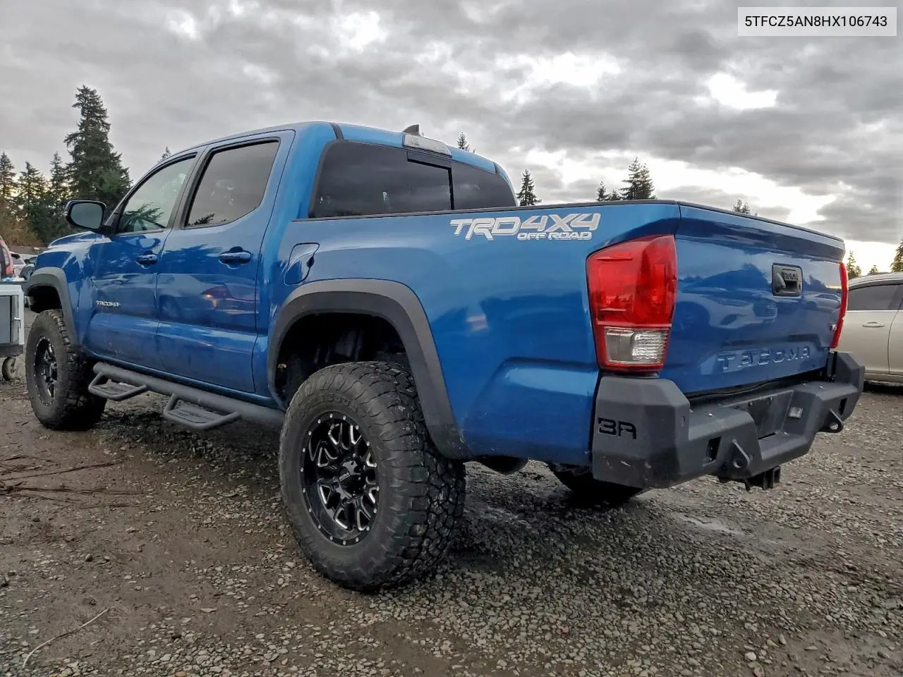 5TFCZ5AN8HX106743 2017 Toyota Tacoma Double Cab