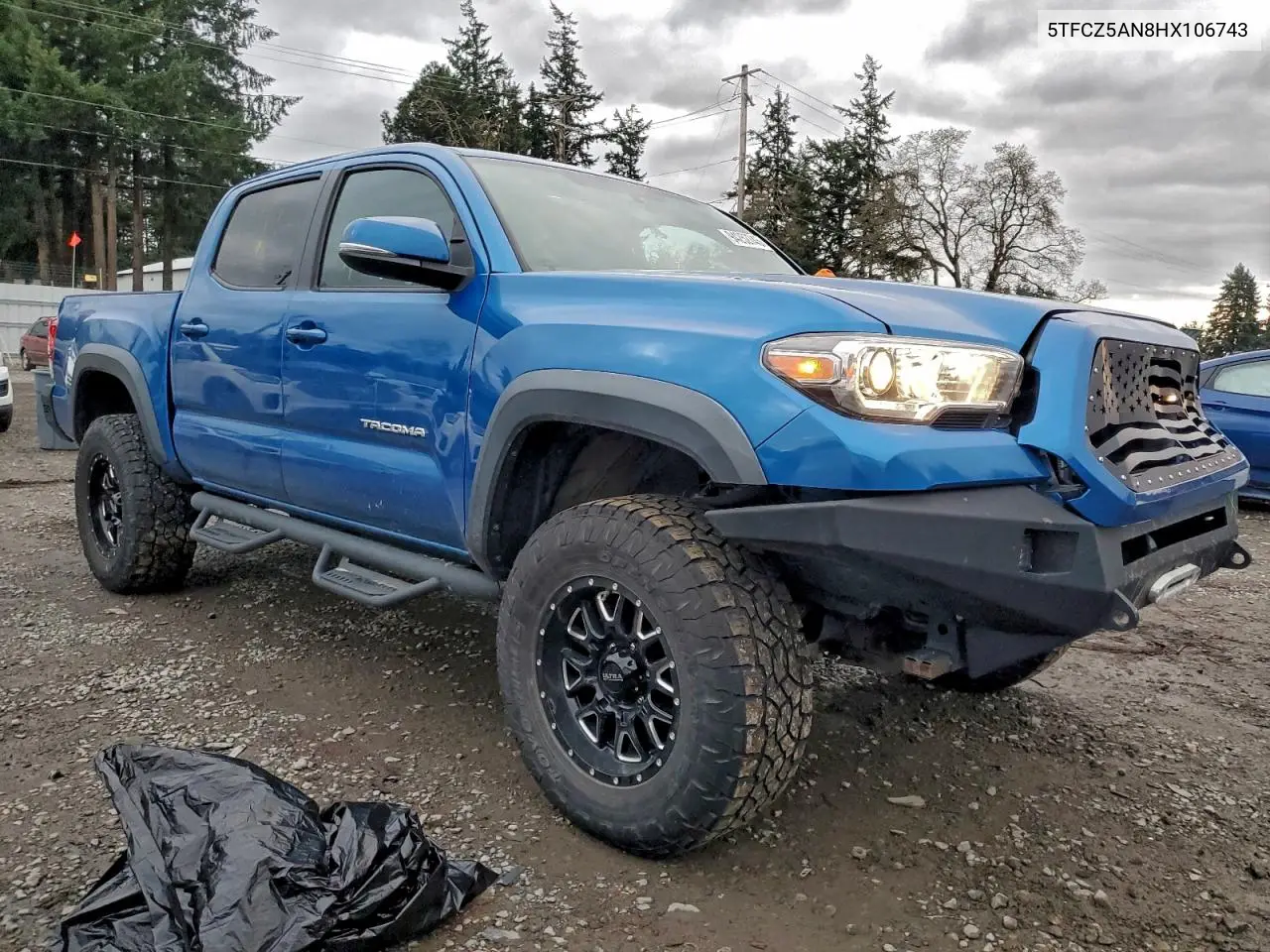 5TFCZ5AN8HX106743 2017 Toyota Tacoma Double Cab