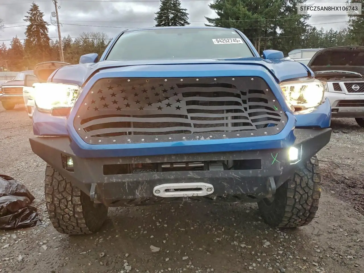 5TFCZ5AN8HX106743 2017 Toyota Tacoma Double Cab