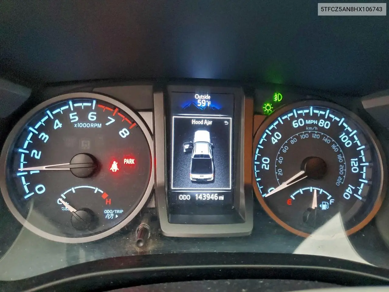 5TFCZ5AN8HX106743 2017 Toyota Tacoma Double Cab