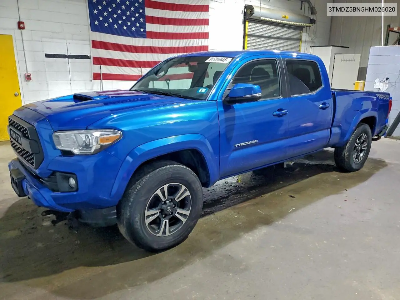 3TMDZ5BN5HM026020 2017 Toyota Tacoma Double Cab