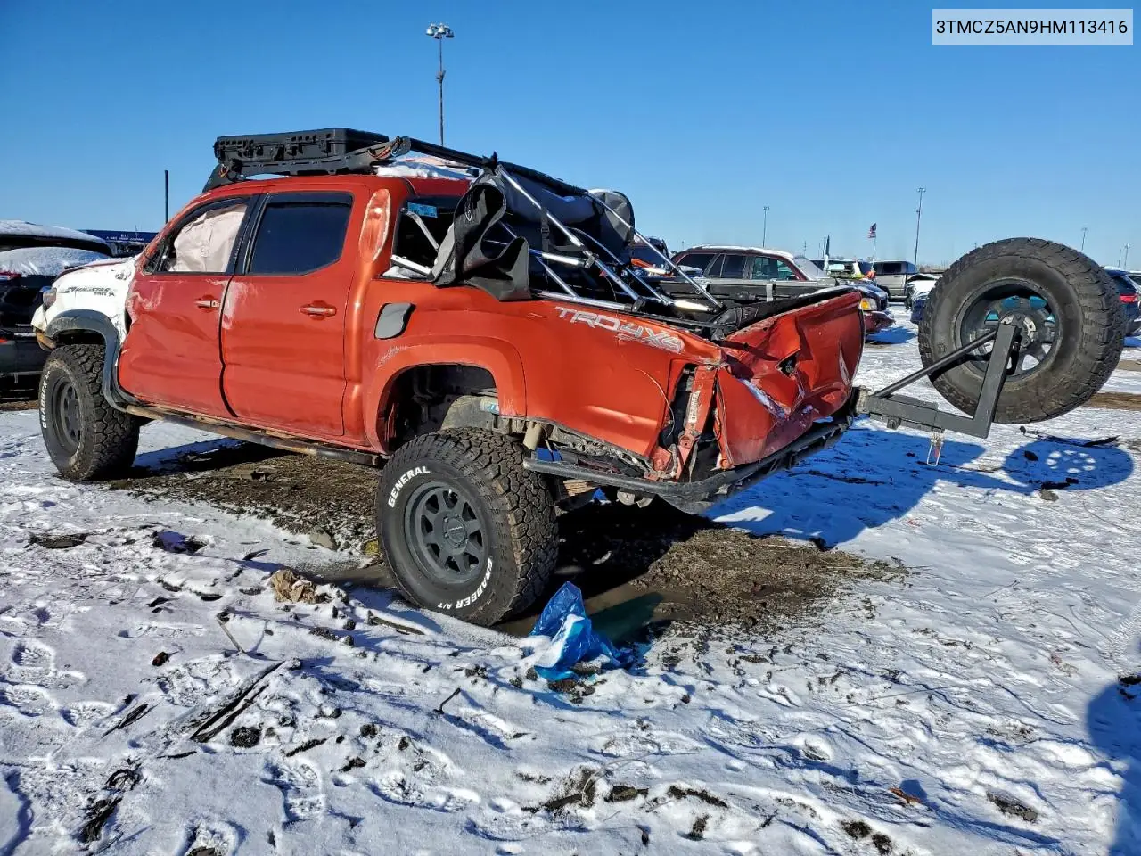 3TMCZ5AN9HM113416 2017 Toyota Tacoma Double Cab