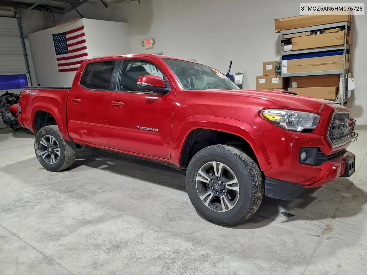 3TMCZ5AN6HM076728 2017 Toyota Tacoma Double Cab