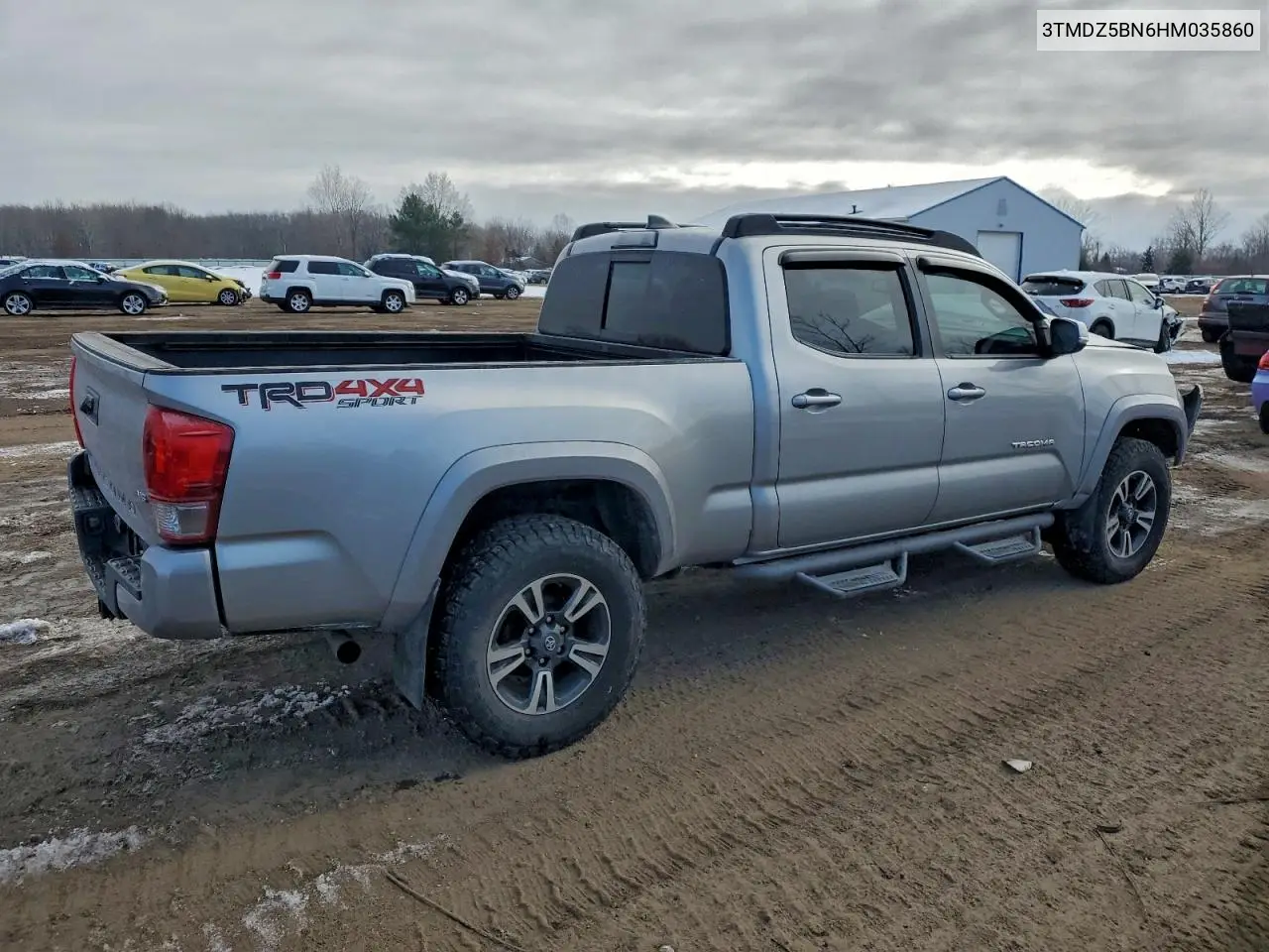 3TMDZ5BN6HM035860 2017 Toyota Tacoma Double Cab