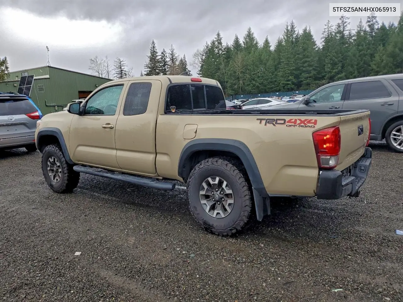 5TFSZ5AN4HX065913 2017 Toyota Tacoma Access Cab
