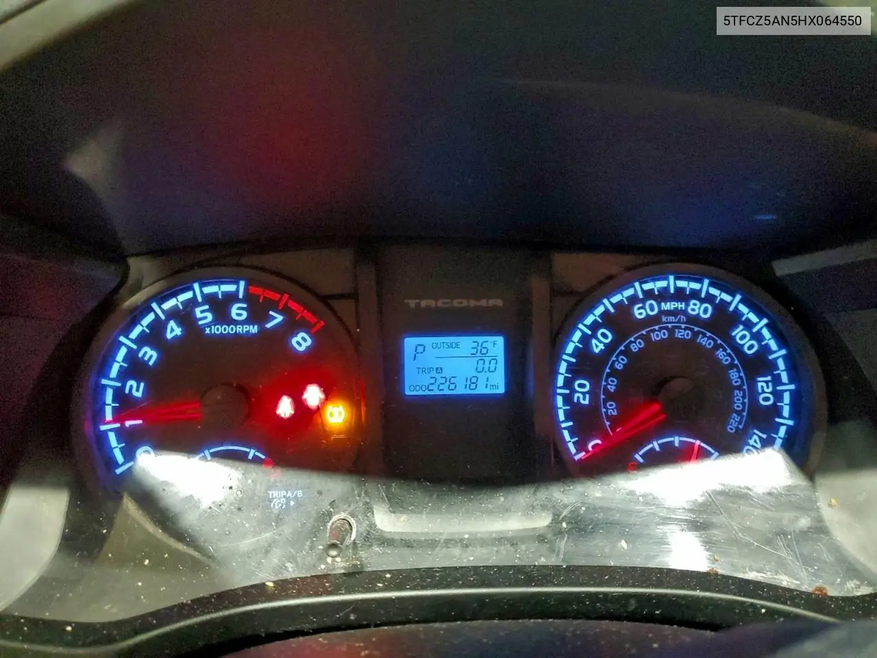5TFCZ5AN5HX064550 2017 Toyota Tacoma Double Cab