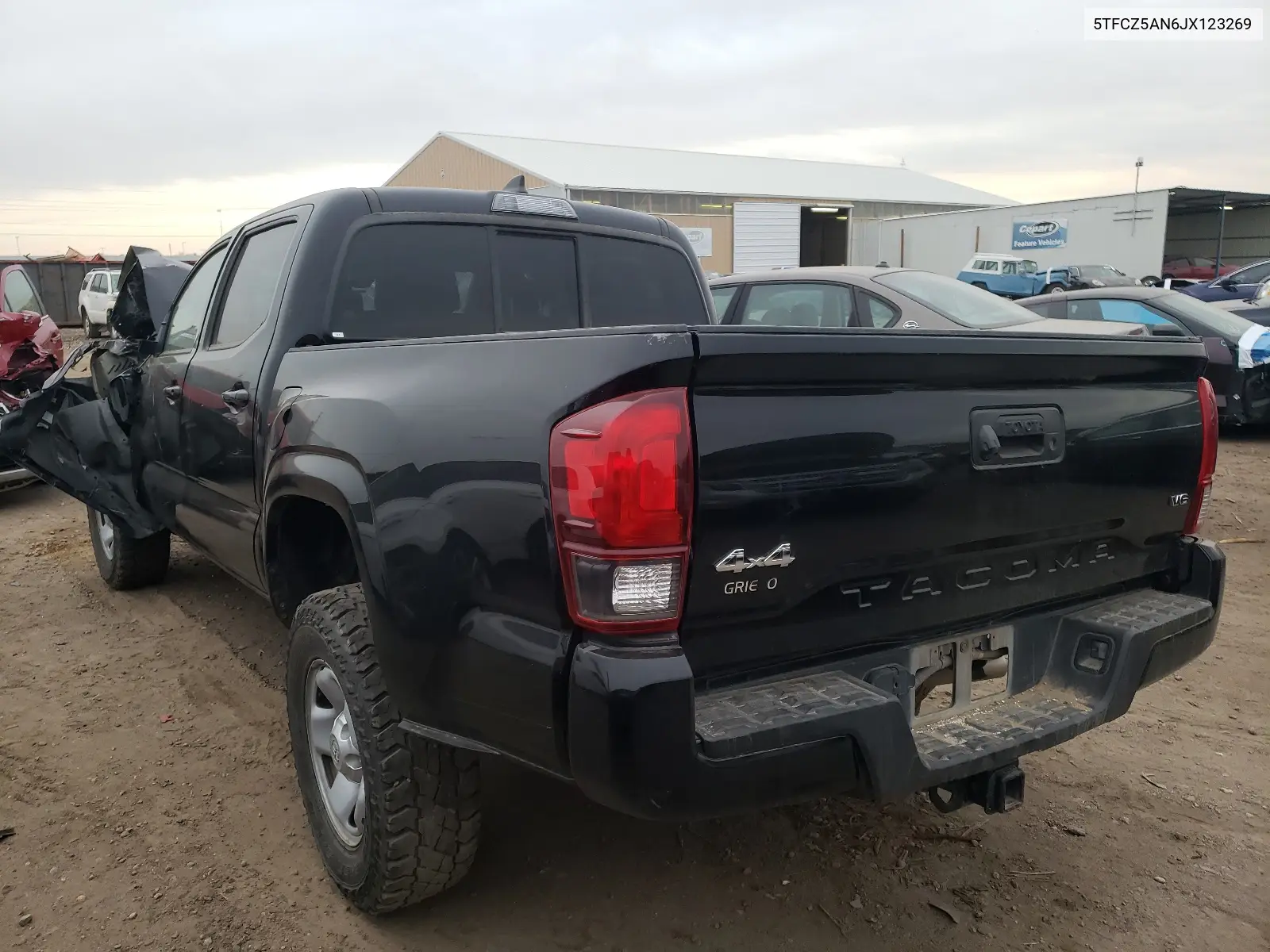 5TFCZ5AN6JX123269 2018 Toyota Tacoma Double Cab