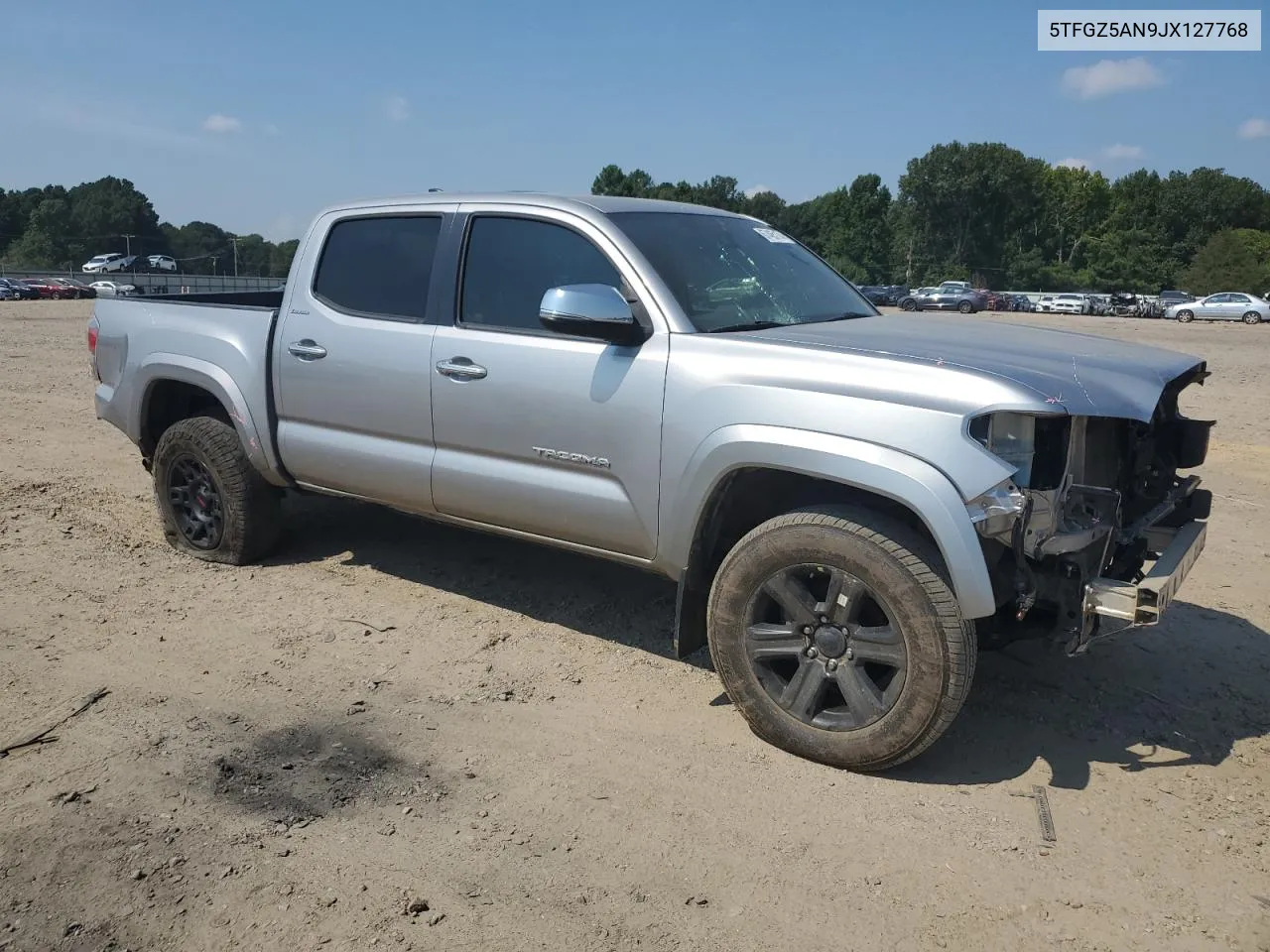 5TFGZ5AN9JX127768 2018 Toyota Tacoma Double Cab