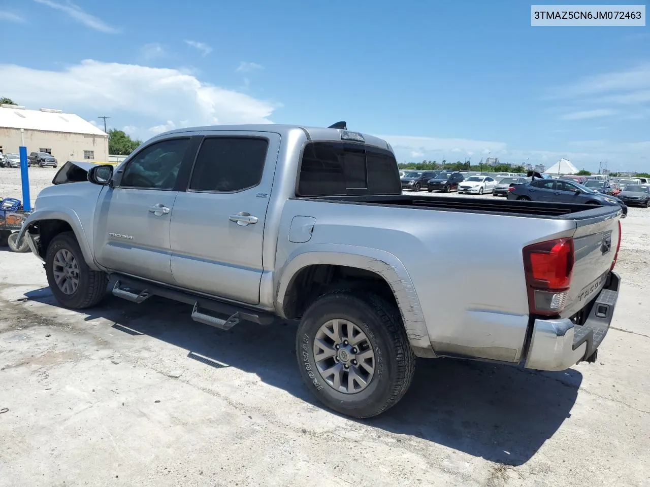 3TMAZ5CN6JM072463 2018 Toyota Tacoma Double Cab