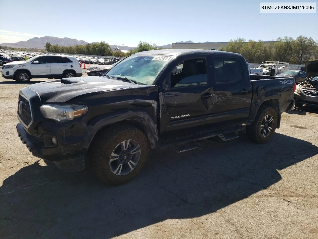 3TMCZ5AN3JM126006 2018 Toyota Tacoma Double Cab