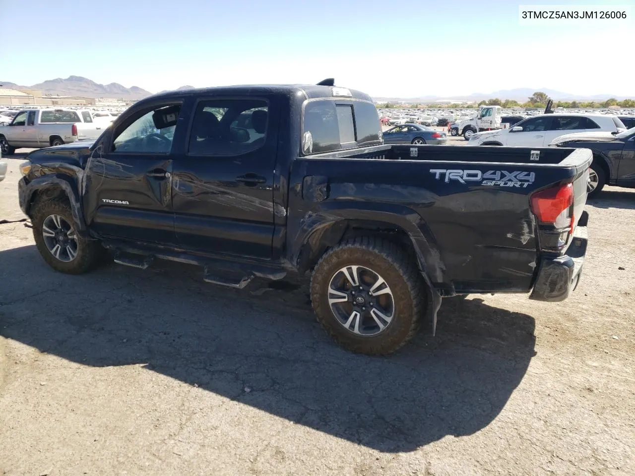 3TMCZ5AN3JM126006 2018 Toyota Tacoma Double Cab