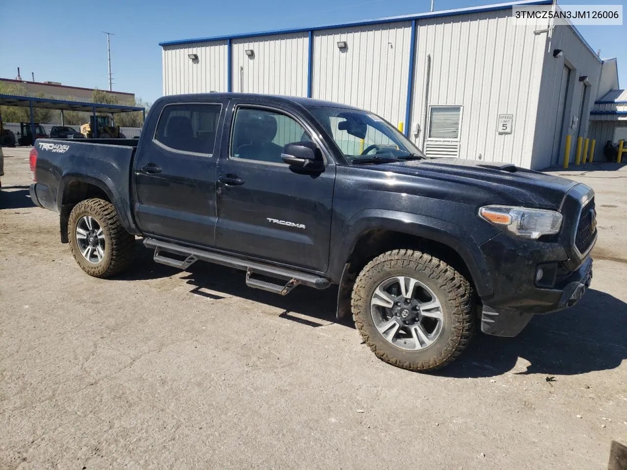 3TMCZ5AN3JM126006 2018 Toyota Tacoma Double Cab