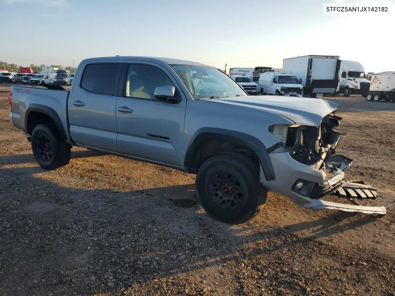 5TFCZ5AN1JX142182 2018 Toyota Tacoma Double Cab