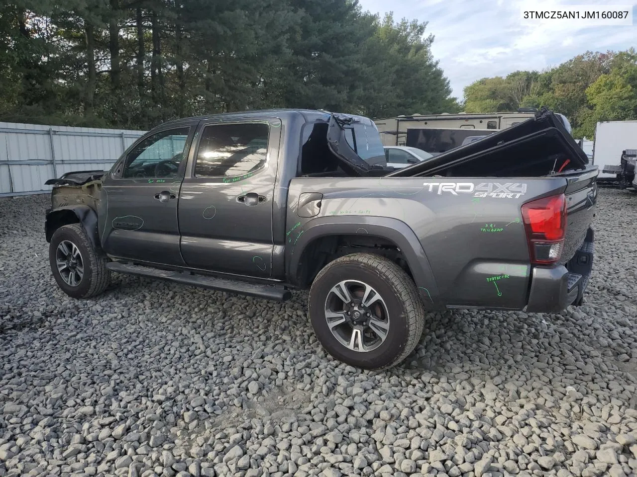 3TMCZ5AN1JM160087 2018 Toyota Tacoma Double Cab