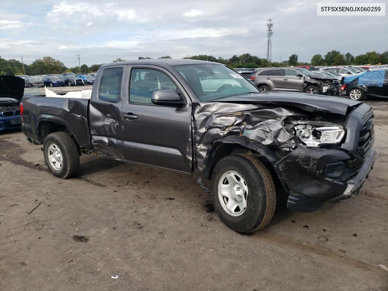 5TFSX5EN0JX060259 2018 Toyota Tacoma Access Cab