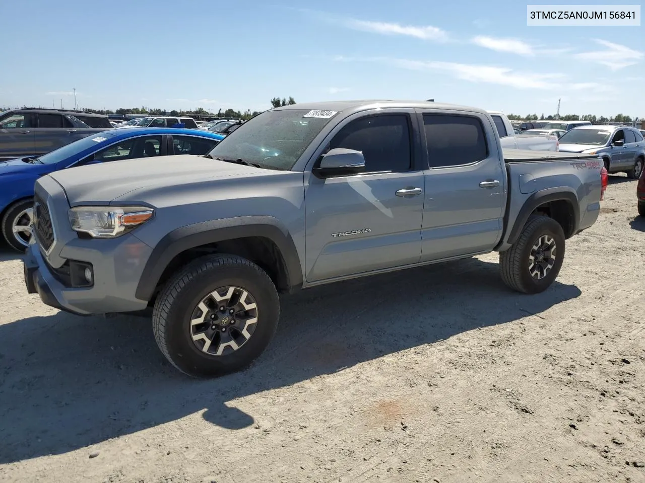 3TMCZ5AN0JM156841 2018 Toyota Tacoma Double Cab